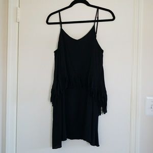 L*Space Wilde Fringe tunic coverup
